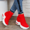 ДАМСКИ КЕЦОВЕ НА ПЛАТФОРМА 1901-QQ21950 RED