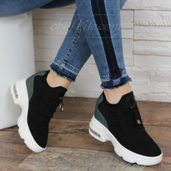 ДАМСКИ КЕЦОВЕ НА ПЛАТФОРМА 0102-CJL51946 BLACK