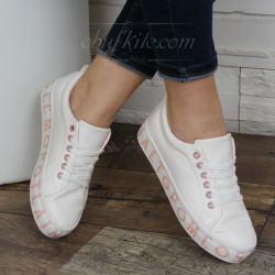 ДАМСКИ ГУМЕНКИ 0302-LY0191920 WHITE-PINK