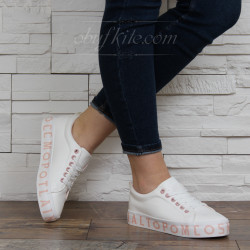 ДАМСКИ ГУМЕНКИ 0302-LY0191920 WHITE-PINK