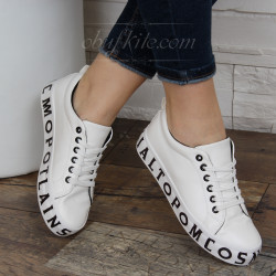 ДАМСКИ ГУМЕНКИ 0302-LY0191920 WHITE-BLACK