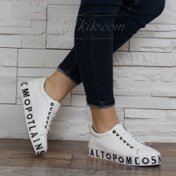 ДАМСКИ ГУМЕНКИ 0302-LY0191920 WHITE-BLACK