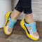 ДАМСКИ МАРАТОНКИ 0302-99071934 BLUE-YELLOW