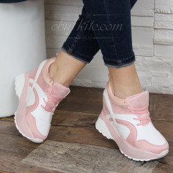 ДАМСКИ КЕЦОВЕ НА ПЛАТФОРМА 0302-990011934 PINK