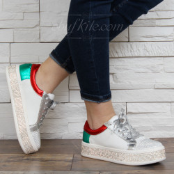 ДАМСКИ КЕЦОВЕ 0302-385031926 WHITE