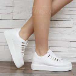 ДАМСКИ КЕЦОВЕ 0702-800331918 WHITE