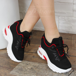 ДАМСКИ КЕЦОВЕ НА ПЛАТФОРМА 0902-2531950 BLACK