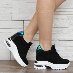ДАМСКИ КЕЦОВЕ НА ПЛАТФОРМА 0902-2501950 BLACK