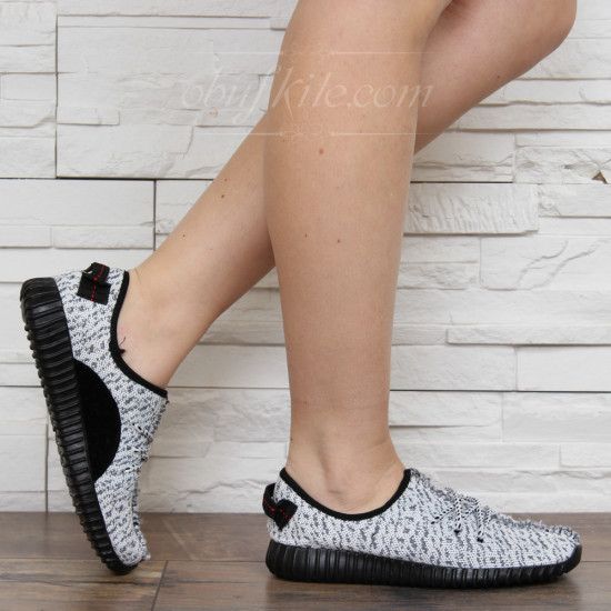 Обувки 16-KAE1003 01 White-Black