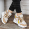 ДАМСКИ КЕЦОВЕ НА ПЛАТФОРМА 1202-1809071935 WHITE-BEIGE