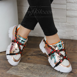 ДАМСКИ МАРАТОНКИ 1202-3211938 WHITE-MULTI