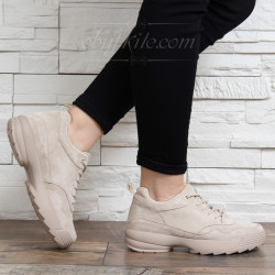 ДАМСКИ МАРАТОНКИ 0702-FY2121929 BEIGE