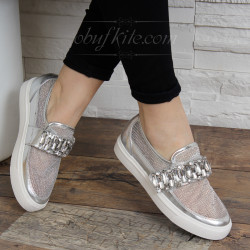 Обувки 16-IT2803 B95 Silver