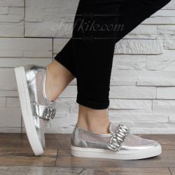 Обувки 16-IT2803 B95 Silver