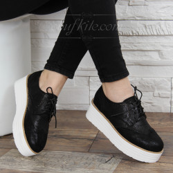 ДАМСКИ ЕЖЕДНЕВНИ ОБУВКИ 1303-24471915 BLACK