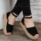 ДАМСКИ САНДАЛИ НА ПЛАТФОРМА 1303-63631924 BLACK