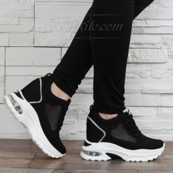 ДАМСКИ КЕЦОВЕ НА ПЛАТФОРМА 2303-1731945 BLACK