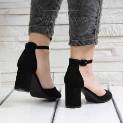 ДАМСКИ САНДАЛИ НА ТОК 2903-1171923 BLACK