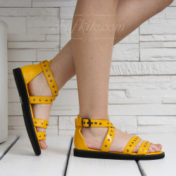 ДАМСКИ САНДАЛИ - 65119323 YELLOW