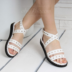 ДАМСКИ САНДАЛИ - 65119323 WHITE