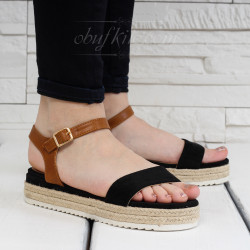 ДАМСКИ САНДАЛИ 0804-Y82241921 BLACK