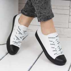 ДАМСКИ ГУМЕНКИ 1704-1451912 WHITE/BLACK