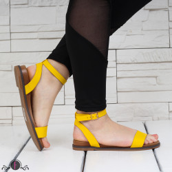 ДАМСКИ САНДАЛИ - 10051904 YELLOW