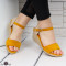 ДАМСКИ САНДАЛИ НА ПЛАТФОРМА - 10051915 YELLOW