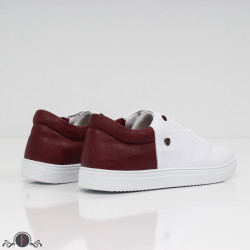 МЪЖКИ КЕЦОВЕ  - 23061907 WHITE/BORDO