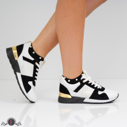 ДАМСКИ МАРАТОНКИ - 07091805 WHITE/BLACK