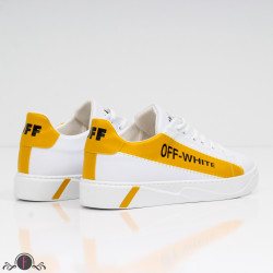 МЪЖКИ КЕЦОВЕ - 09071907 WHITE/YELLOW