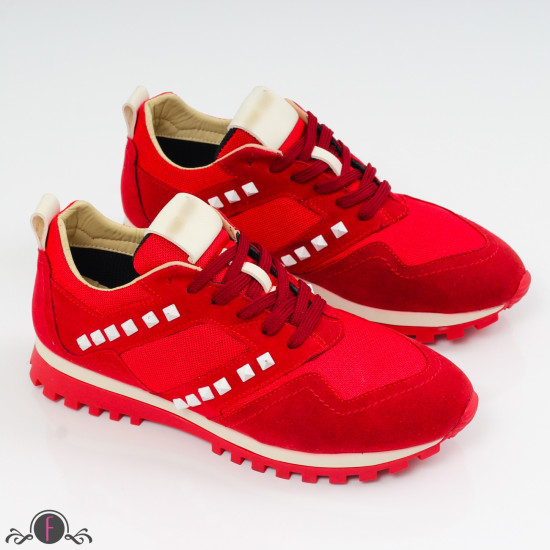 Mъжки обувки 26071801 Red