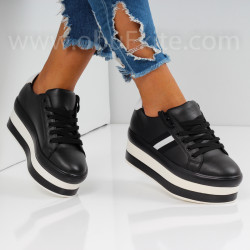 ДАМСКИ КЕЦОВЕ НА ПЛАТФОРМА - 30081912 BLACK