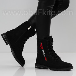 ДАМСКИ БОТИ - 1910-2031202270 BLACK