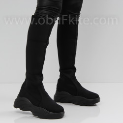 ДАМСКИ БОТУШИ - 1910-6284202574 BLACK