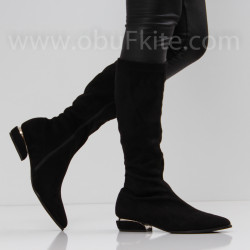 ДАМСКИ БОТУШИ - 1910-0455202775 BLACK