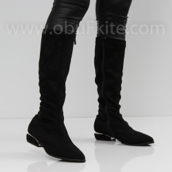 ДАМСКИ БОТУШИ - 1910-0455202775 BLACK