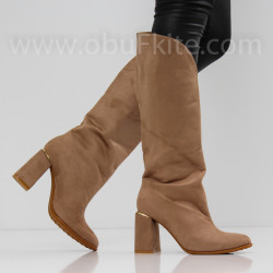 ДАМСКИ БОТУШИ - 1910-4550202876 BEIGE