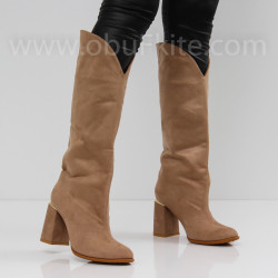 ДАМСКИ БОТУШИ - 1910-4550202876 BEIGE