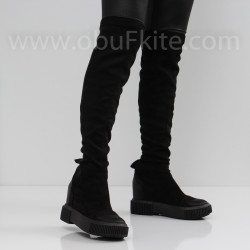 ДАМСКИ ЧИЗМИ - 1910-3036203477 BLACK