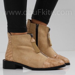 ДАМСКИ БОТИ - 1509-402202417 BEIGE