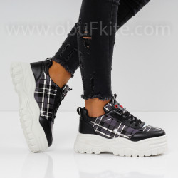 ДАМСКИ ЕЖЕДНЕВНИ ОБУВКИ НА ПЛАТФОРМА - 11091909 BLACK