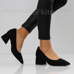 ДАМСКИ ОБУВКИ НА ТОК - 0311-955202001 BLACK