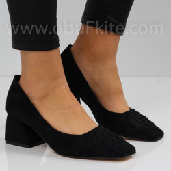 ДАМСКИ ОБУВКИ НА ТОК - 0311-955202001 BLACK