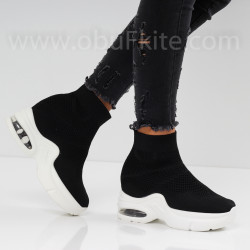 ДАМСКИ КЕЦОВЕ НА ПЛАТФОРМА - 11091912 BLACK