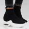 ДАМСКИ КЕЦОВЕ НА ПЛАТФОРМА - 11091912 BLACK