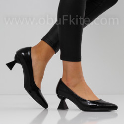 ДАМСКИ ОБУВКИ НА ТОК - 1910-0220202011 BLACK-LACI