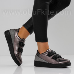 ДАМСКИ КЕЦОВЕ - 0311-304202103 PLATIN-PU