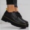 ДАМСКИ ЕЖЕДНЕВНИ ОБУВКИ - 0311-101201607 BLACK-PU
