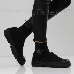 ДАМСКИ КЕЦОВЕ - 1910-800202219 BLACK-BLACK